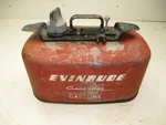 Vintage Johnson Evinrude Mile Master 6 Gallon 2 Line Pressure Gas Fuel Tank. Fixed Price $110.00.