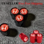 Hexagon Shape Red Car Wheel Tire Air Valve Caps Stem Dust Cover Fit Most Honda. Fixed Price $7.99.