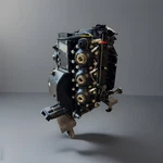 Johnson Ficht V6 Powerhead Crank Case Assy 1998 0439524. Fixed Price $881.37.