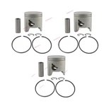Piston Kits 0.50 + Rings 6H3-11636-01 For Yamaha Outboard Motor 60HP 70HP. Fixed Price $111.00.