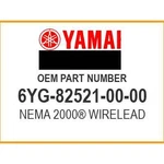 Yamaha Gateway NMEA2000 Wire Lead 6YG-82521-00-00 Oem New. Fixed Price $68.00.