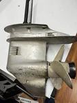 1979 Evinrude 35 Hp Lower Unit Gearcase Prop Driveshaft Omc Outboard / Clean Oil. Fixed Price $362.99.