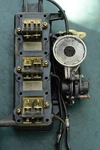 40 50 Hp Tohatsu Nissan Air Box, Reeds, Throttle Body, Sensor Two Stroke 2002-06. Fixed Price $175.00.