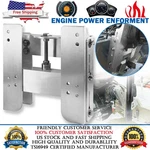 Adjustable 4" Set Back Jack Plate Manual Power Lift Transom Outboard Boat Motor. Fixed Price $119.95.