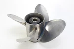 431718 Johnson Evinrude 13-1/4 X 25 Stainless Steel Propeller 90-300 Hp 6 Mo Wty. Fixed Price $256.00.