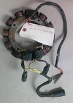 Good Used Oem Johnson J225PXEEN 1999 Stator Assembly, # 0584643,. Fixed Price $175.00.