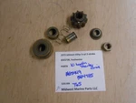 385449, 384785 Johnson 1973 65HP 65ES73R Outboard 10-TOOTH Starter Drive T65. Fixed Price $19.95.