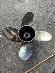 48-825903A46 Fits Mercury Offshore Series Blade W/pvs Stainless Prop 14X21P Lh. Fixed Price $300.00.