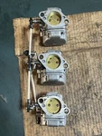 90 Hp Mercury Wme 87-1 87-2 87-3 Carburetor Set Oil-injected Two Stroke 75. Fixed Price $400.00.