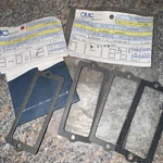 (4)OMC Evinrude Johnson 314962 Leaf Plate Gasket Oem New Factory Parts. Fixed Price $20.00.