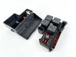 Johnson Evinrude Ficht Power Distribution Panel Fuse Block With Cover 0586754. Fixed Price $349.95.