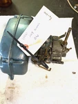 1957 Evinrude Johnson Fastwin 18HP Carburetor Assembly Complete Oem. Fixed Price $125.00.