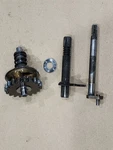 1998 Honda CR250R Lower End Power Valve Actuator Governor Shaft Arm. Fixed Price $129.00.