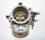 1988 Force 85HP Outboard Carburetor Bottom 632061-4 WE18-2D 83,84,85,86,87,88,89. Fixed Price $135.00.