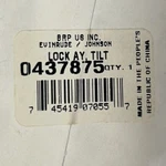 New Evinrude/johnson Tilt Lock Assy Stbd 0437875. Fixed Price $69.99.