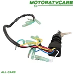 All-carb For Yamaha Outboard Motor Control Box Ignition Main Key Switch Set. Fixed Price $11.93.