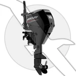 Mercury Marine 15HP Four Stroke Outboard Engine Mlh. Fixed Price $3155.00.