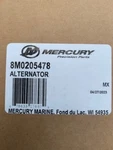 New Mercury Alternator 8M0205478. Fixed Price $387.93.