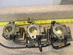 Johnson Evinrude Outboard 60HP Carburetors Carbs 0435381 0439447. Fixed Price $250.00.