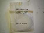 Quicksilver Mercury #39-21680 Set (three Package), Free Freight. Fixed Price $24.95.