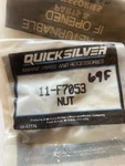 Mercury Quicksilver 11-F7053 Nut Oem (R612) Brass 5/8X18. Fixed Price $9.00.