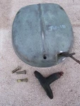 Johnson 3HP Antique Outboard Motor Starter Assembly 1952-55 JW-10 JW-12 # 375974. Fixed Price $39.95.