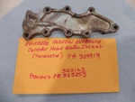 Johnson Evinrude Water Jacket Cover P# 329919 Prior #'s 322162 And 325253 Used. Fixed Price $31.50.