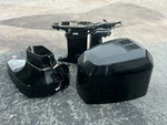 200 - 250 Hp Johnson Evinrude Racing Midsection Ptt Engine Covers Two Stroke. Fixed Price $1125.00.