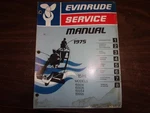 Origional 1975 15 Hp Evinrude & Johnson Outboard Motor Service Repair Manual. Fixed Price $20.00.
