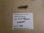 10-66024 Mariner Mercury 1984 50HP 4CYL Trim Tab Screw T21. Fixed Price $10.99.