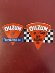 Vintage Oilzum Hp Racing And Motorcycle Decal Sticker Set. Fixed Price $24.99.