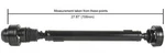 Reman Drive Shaft Assy Cardone Industries 65-9324. Fixed Price $631.72.