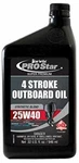 Star Brite Premium Synthetic Blend Stroke Outboard Oil 25W 40 - 32 Oz. Fixed Price $21.06.
