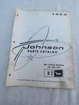 Johnson Antique Outboard Motor Original Factory Parts List 1963 3HP JW18 JWL-18. Fixed Price $9.95.