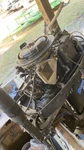 Johnson With A 28HP Evinrude Block Newer Style Lower Unit Excellent Compression. Fixed Price $400.00.