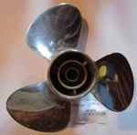 Stainless Steel Boat Propeller Various Sizes, Barely Used. Fixed Price $250.00.