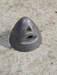 Vintage 1958 Evinrude 25936 Big Twin Electric Start 35HP Metal Propeller Nut. Fixed Price $8.00.