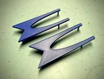 Omc 0204859 0204860 Emblem Evinrude. Fixed Price $20.00.