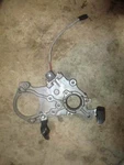 Suzuki DF60A Outboard Pulsor Coil/ Starter Bracket (11411-88L00). Fixed Price $40.00.