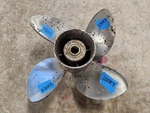 Blade 14 1/2" X 17P Omc Evinrude Renegade Offshore Ss Prop, 176575, P10083. Fixed Price $219.00.