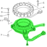 Yamaha Genuine Coil, Pulser 68V-85580-00-00 Oem. Fixed Price $500.00.