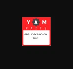 Yamaha Gasket 6P2-12663-00-00 Oem New. Fixed Price $20.00.