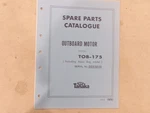 Tanaka Outboard Motor Model TOB-175 Spare Parts Catalogue. Fixed Price $14.99.