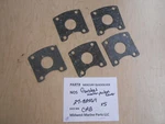 27-32569 Mercury Quicksilver Nos Gasket Water Pocket Cover (5) CA8. Fixed Price $9.99.