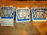 Omc Johnson Evinrude Oem Transfer Port Cover V4 V6 Crossflow Set Of 3. Fixed Price $46.00.