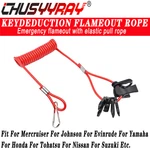 New Universal Outboard Boat Motor Kill Switch Safety And Lanyard 7 Keys Tether. Fixed Price $11.99.