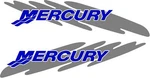 2PC Custom Set Of Mercury Outboard Cowling Decals Color Choices Splash. Fixed Price $21.99.