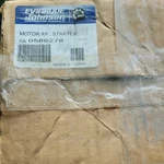 Johnson/evinrude/omc Oem Starter Motor Assembly - P/n: 0586278,. Fixed Price $175.00.