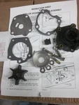 Johnson Evinrude 35 Hp 1976 & 77 Water Pump Complete Kit Oem Part 389980 Mfg Usa. Fixed Price $120.00.