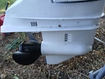 1970 Evinrude 115HP Hydro-electric Stroke Outboard Lower Unit With 20" Shaft. Fixed Price $199.00.